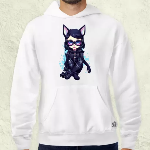 Kawaii macskalány v1 férfi pulóver