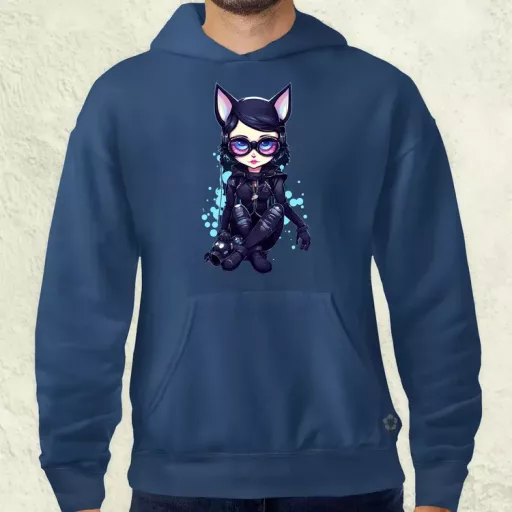 Kawaii macskalány v1 férfi pulóver