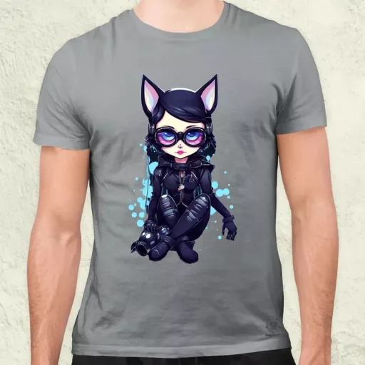 Kawaii macskalány v1 férfi póló