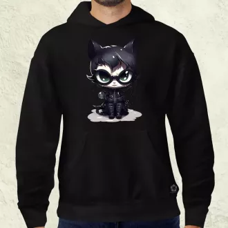 Kawaii macskalány v2 férfi pulóver