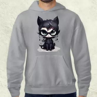 Kawaii macskalány v2 férfi pulóver