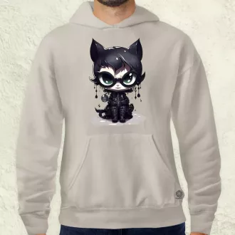 Kawaii macskalány v2 férfi pulóver