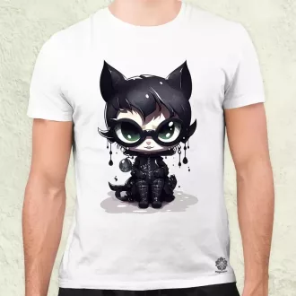 Kawaii macskalány v2 férfi póló