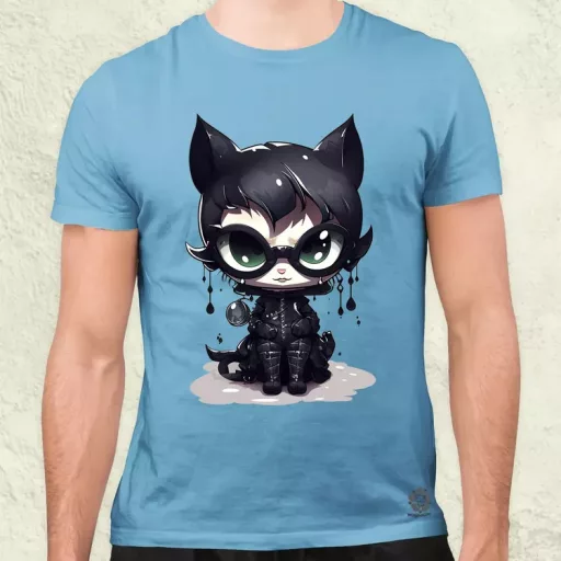 Kawaii macskalány v2 férfi póló