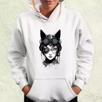 Kawaii macskalány v3 női pulóver