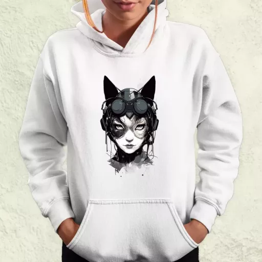 Kawaii macskalány v3 női pulóver