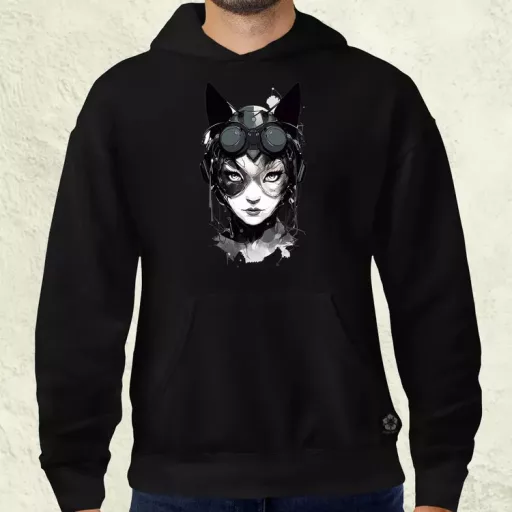 Kawaii macskalány v3 férfi pulóver