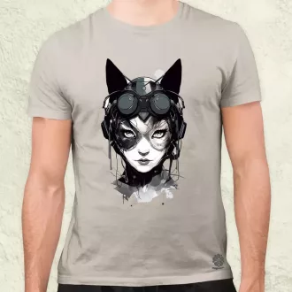 Kawaii macskalány v3 férfi póló