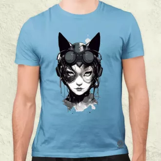 Kawaii macskalány v3 férfi póló