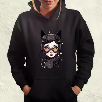 Kawaii macskalány v4 női pulóver