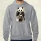 Lány és Panda v1 férfi pulóver