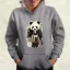 Lány és Panda v1 női pulóver