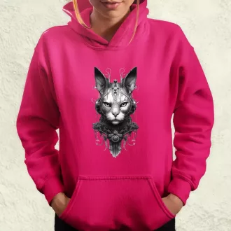 Kiborg macska v9 női pulóver