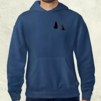 Minimál cicák zseb v1 férfi pulóver