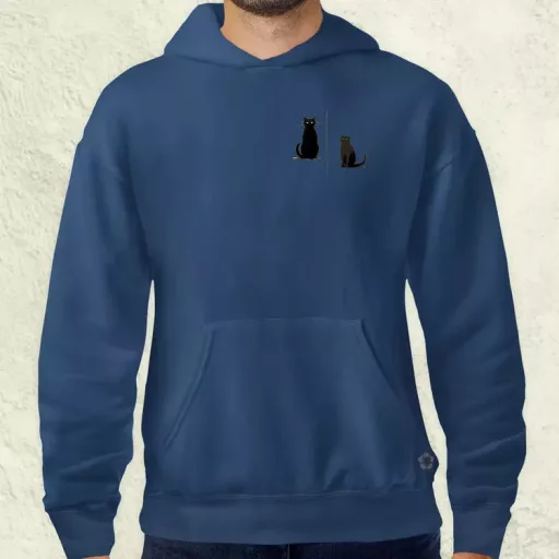 Minimál cicák zseb v1 férfi pulóver