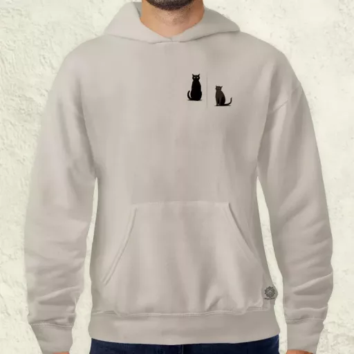 Minimál cicák zseb v1 férfi pulóver