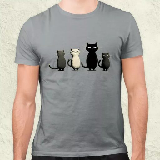 Négy barát férfi póló