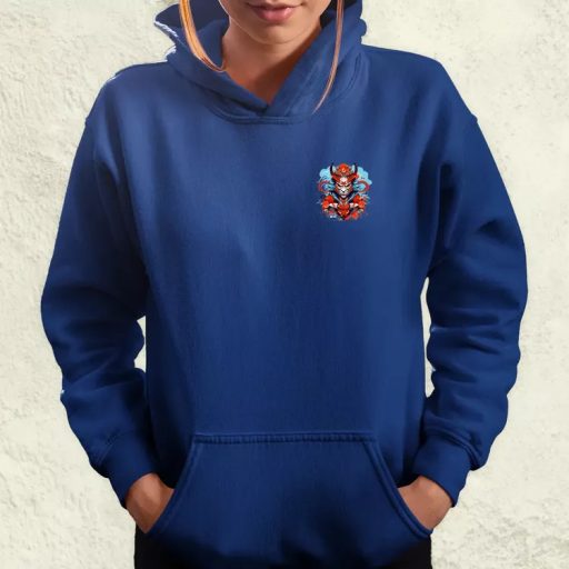 Színes szamuráj zseb v1 női pulóver