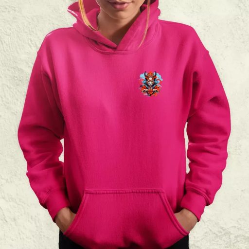 Színes szamuráj zseb v1 női pulóver