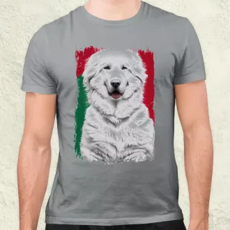 Magyar kutyák kuvasz férfi póló