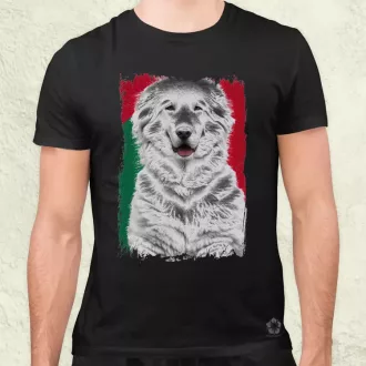 Magyar kutyák kuvasz férfi póló