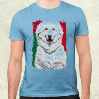 Magyar kutyák kuvasz férfi póló