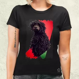Magyar kutyák puli női póló
