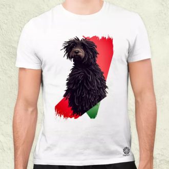 Magyar kutyák puli férfi póló