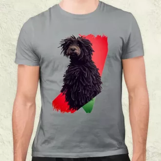 Magyar kutyák puli férfi póló
