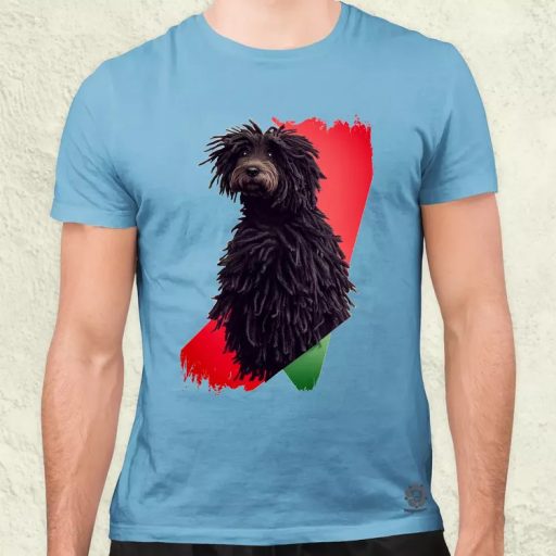 Magyar kutyák puli férfi póló