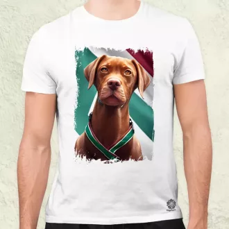 Magyar kutyák vizsla férfi póló