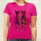 DMT művészet cicák v2 női póló