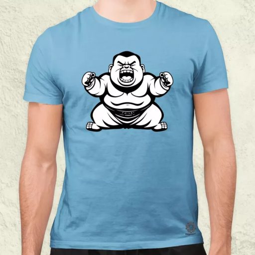 Minimál szumó v2 férfi póló