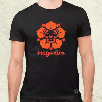 Magnolion narancs férfi póló
