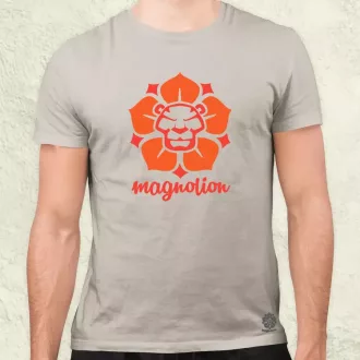 Magnolion narancs férfi póló