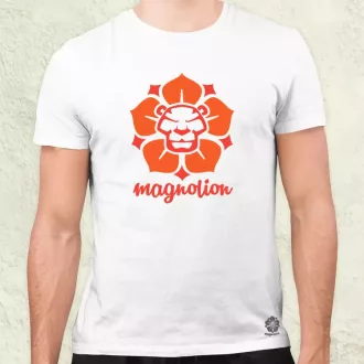 Magnolion narancs férfi póló