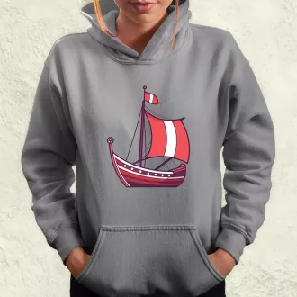 Viking hosszúhajó v1 női pulóver