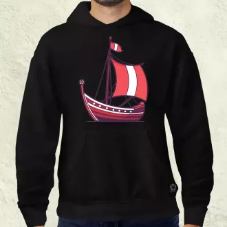Viking hosszúhajó v1 férfi pulóver
