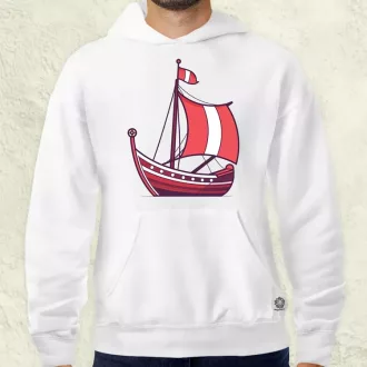 Viking hosszúhajó v1 férfi pulóver