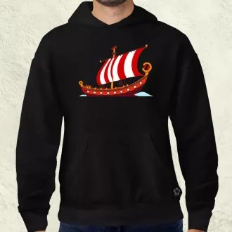 Viking hosszúhajó v2 férfi pulóver
