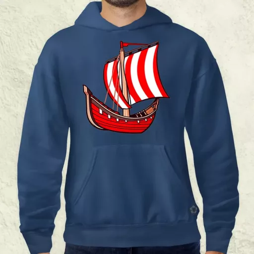 Viking hosszúhajó v3 férfi pulóver