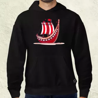 Viking hosszúhajó v4 férfi pulóver