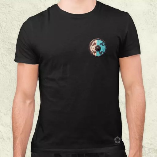 Viking pajzs zseb férfi póló