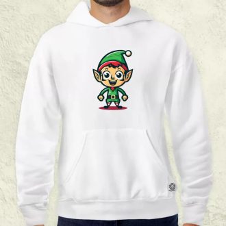 Boldog karácsonyi manó második testvér férfi pulóver