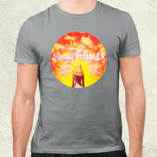 Barbenheimer v5 férfi póló