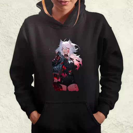 Anime macskalány v3 női pulóver