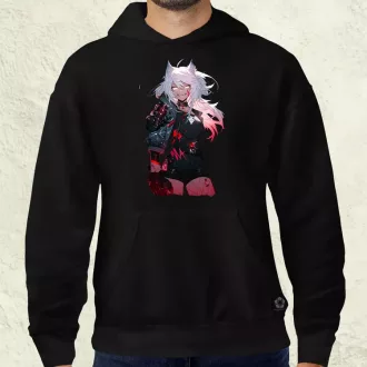 Anime macskalány v3 férfi pulóver