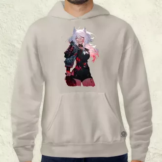 Anime macskalány v3 férfi pulóver