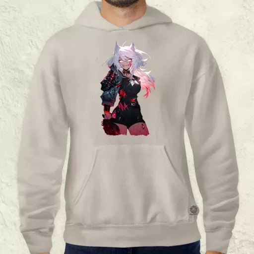 Anime macskalány v3 férfi pulóver