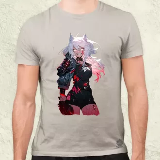 Anime macskalány v3 férfi póló